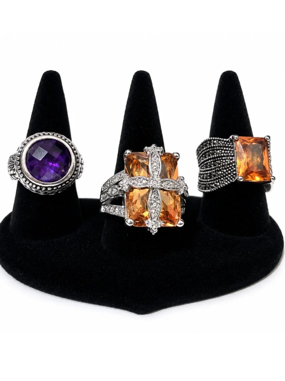 Lot of 12 Vintage Rings